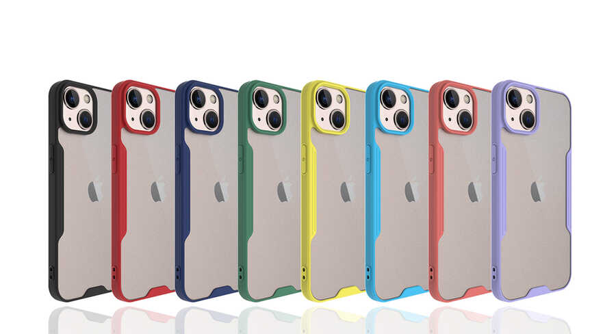 Apple iPhone 13 Mini Uyumlu Kılıf Zore Parfe Kapak - 1