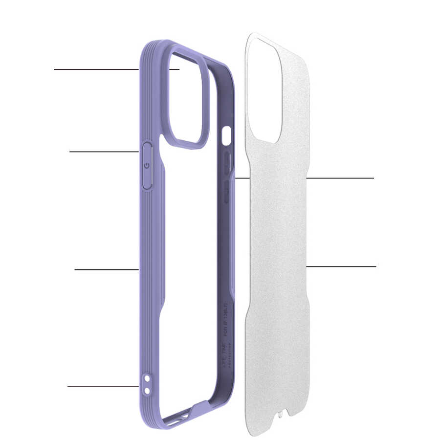 Apple iPhone 13 Pro Max Uyumlu Kılıf Zore Parfe Kapak - 2