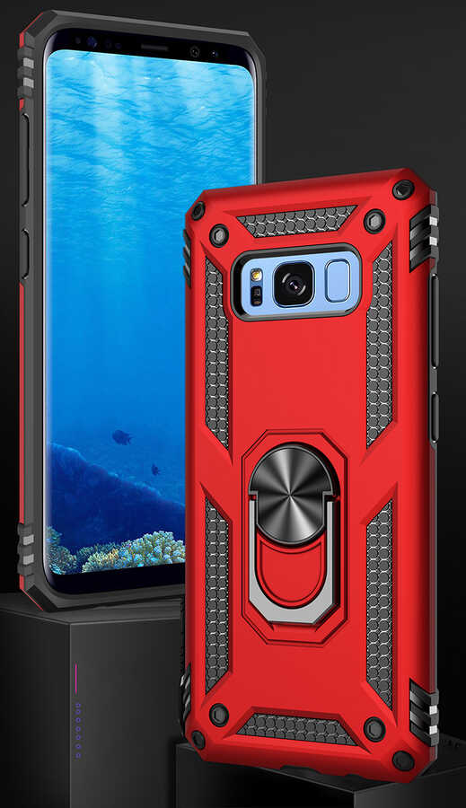 Samsung Galaxy S8 Uyumlu Kılıf Zore Vega Kapak - 10