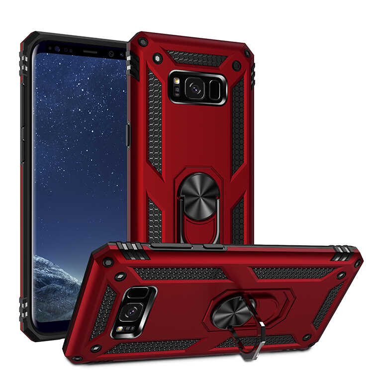 Samsung Galaxy S8 Plus Uyumlu Kılıf Zore Vega Kapak - 1