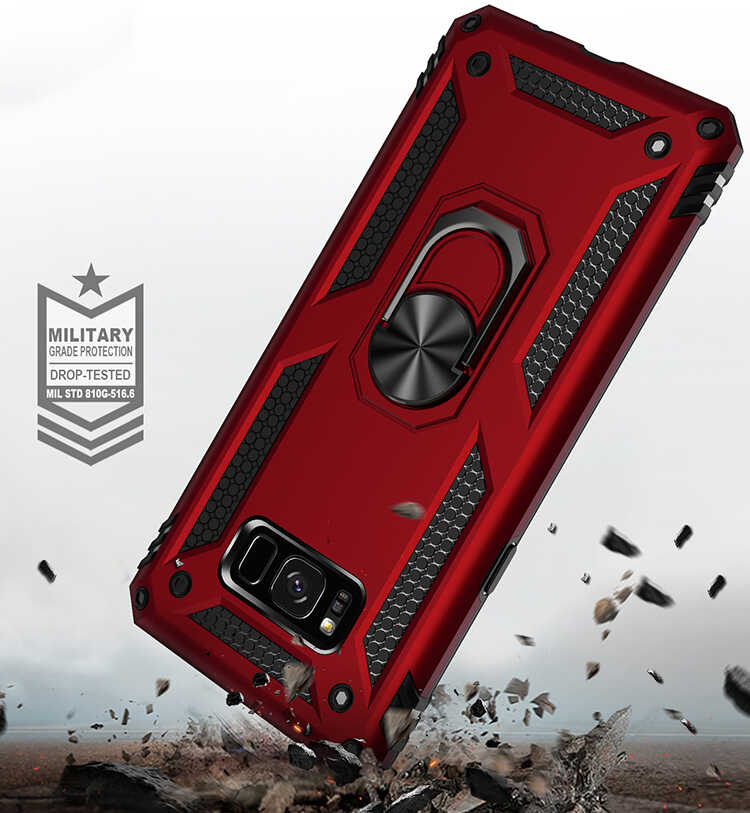 Samsung Galaxy S8 Plus Uyumlu Kılıf Zore Vega Kapak - 3