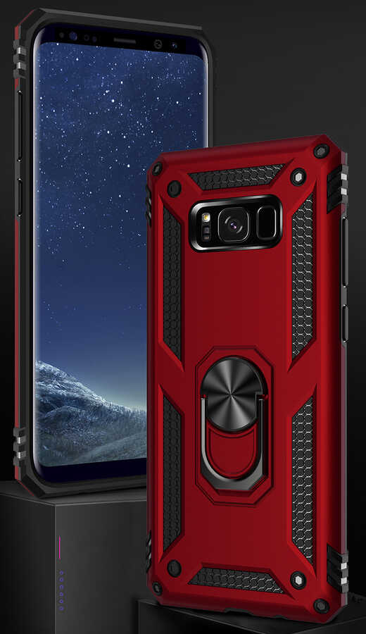Samsung Galaxy S8 Plus Uyumlu Kılıf Zore Vega Kapak - 8