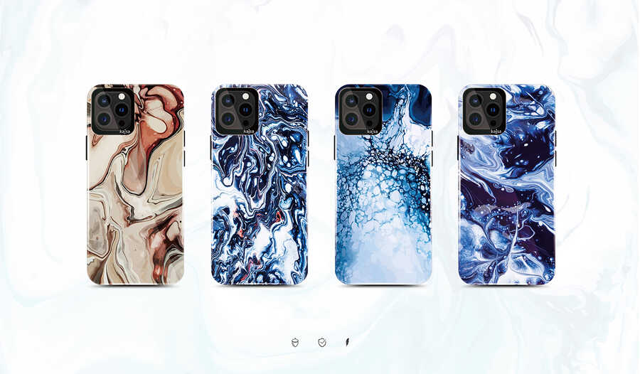 Apple iPhone 13 Uyumlu Kılıf Kajsa Lava Kapak - 3