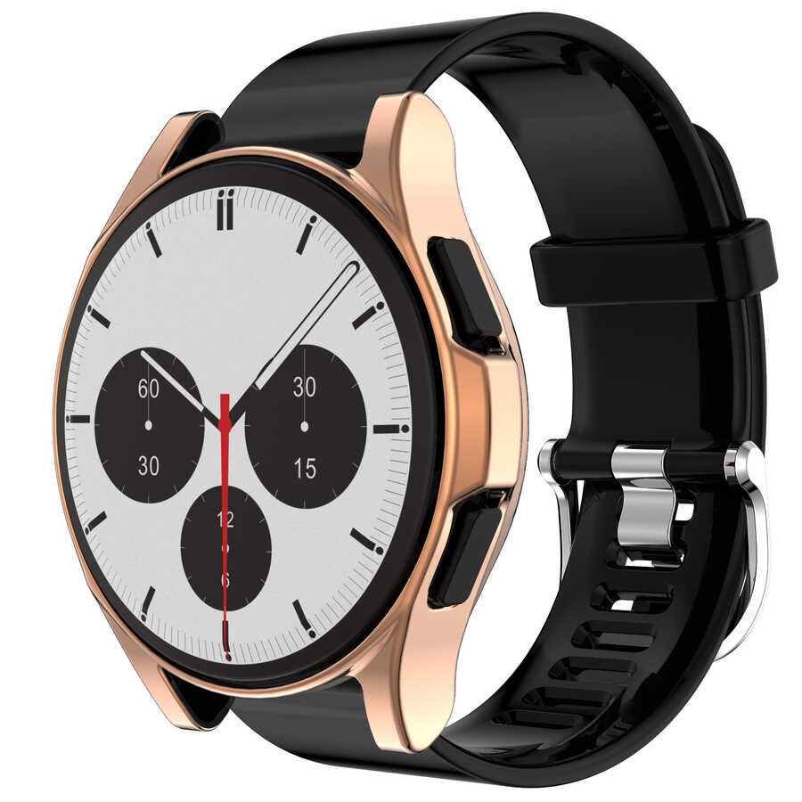 Samsung Galaxy Watch 4 Classic 46mm Uyumlu Zore Watch Gard 02 Koruyucu Silikon - 2