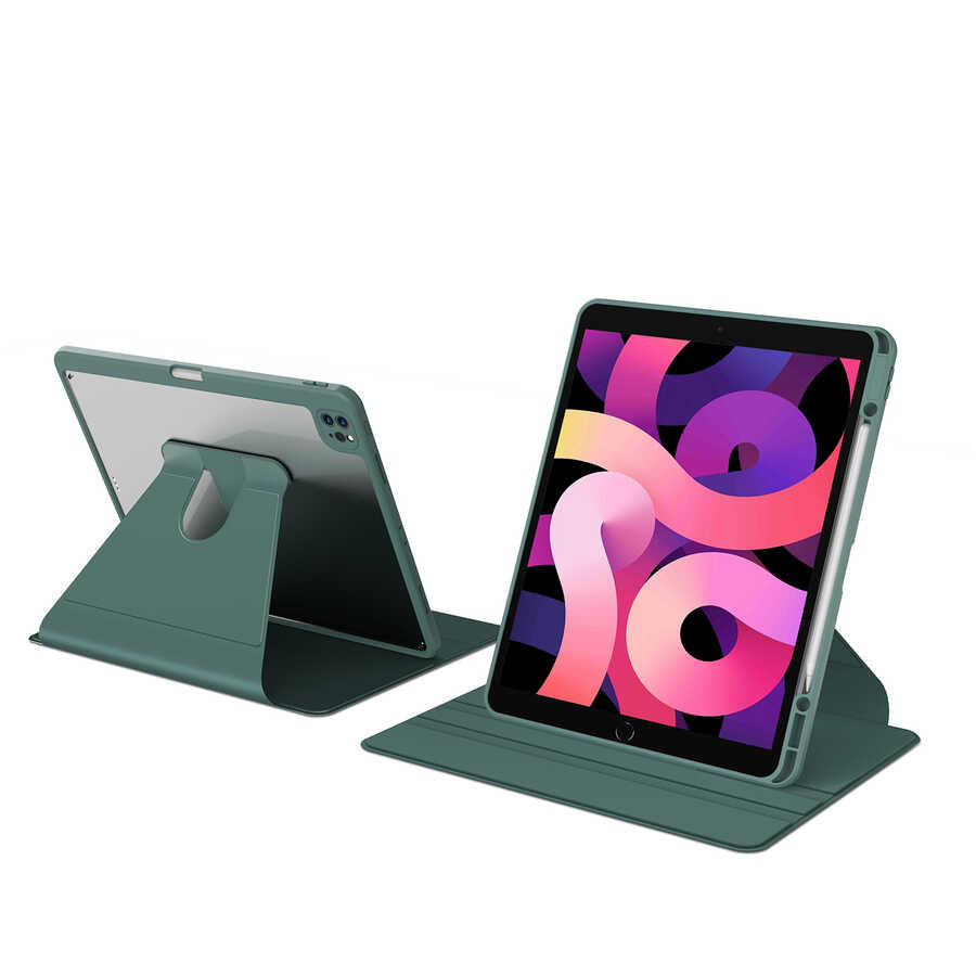 Apple iPad Pro 11 2021 Uyumlu (3.Nesil) Kılıf Zore Nayn Dönebilen Standlı Kılıf - 4