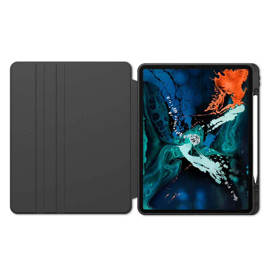 Apple iPad Pro 11 2021 Uyumlu (3.Nesil) Kılıf Zore Nayn Dönebilen Standlı Kılıf - 6