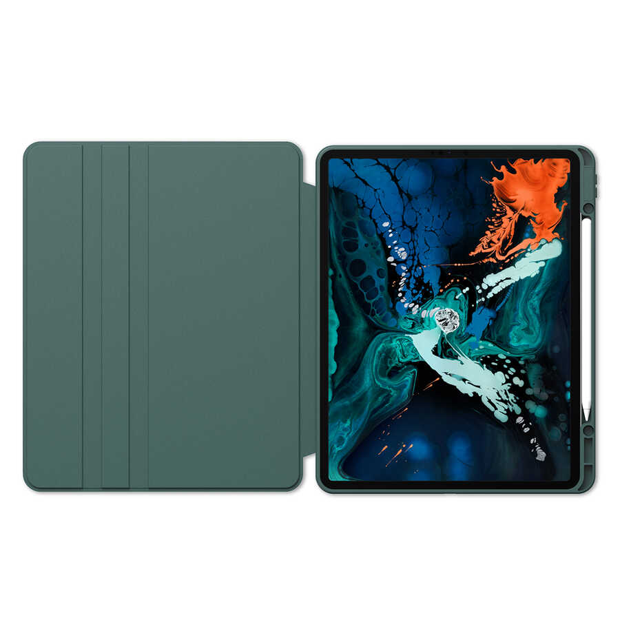 Apple iPad Pro 11 2021 Uyumlu (3.Nesil) Kılıf Zore Nayn Dönebilen Standlı Kılıf - 10