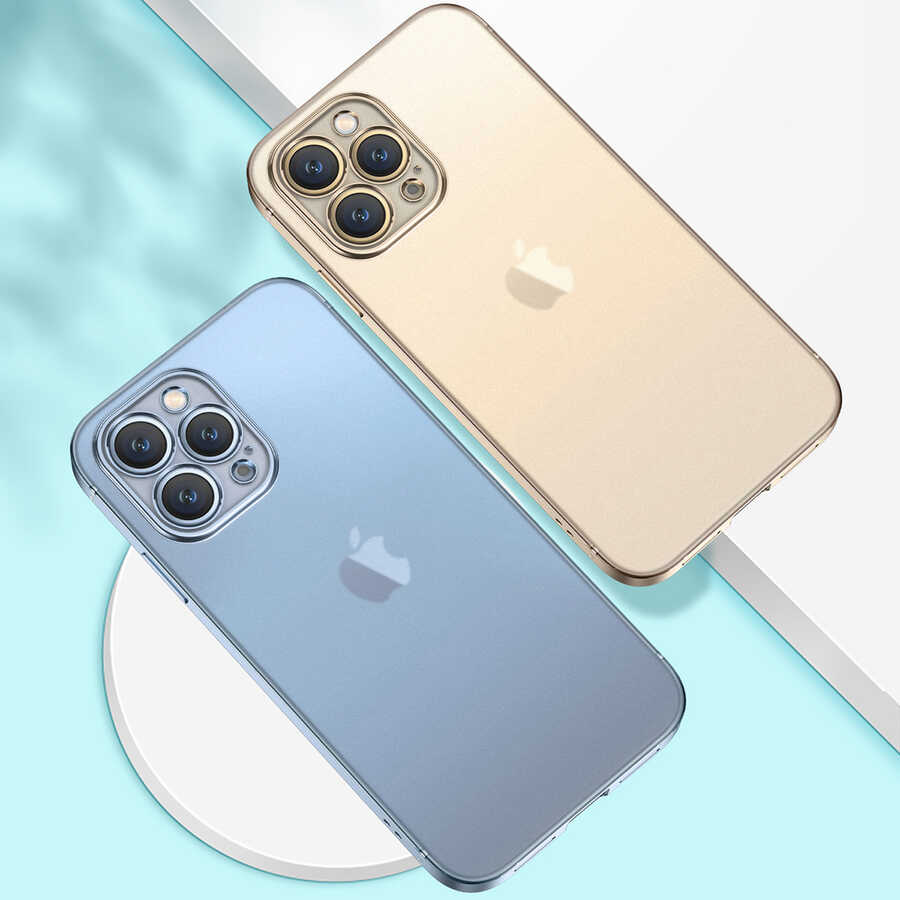 Apple iPhone 13 Uyumlu Kılıf Zore Mat Gbox Kapak - 5