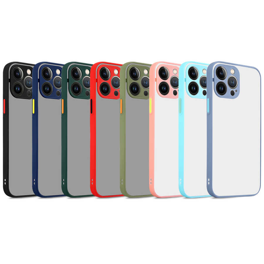 Apple iPhone 13 Pro Max Uyumlu Kılıf Zore Hux Kapak - 1