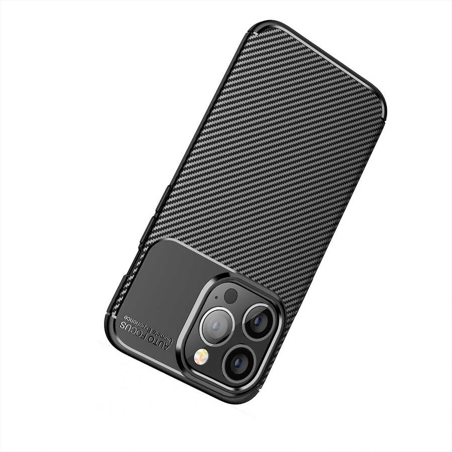 Apple iPhone 13 Pro Max Uyumlu Kılıf Zore Negro Silikon Kapak - 3