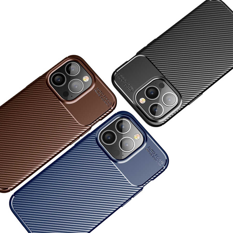 Apple iPhone 13 Pro Max Uyumlu Kılıf Zore Negro Silikon Kapak - 6