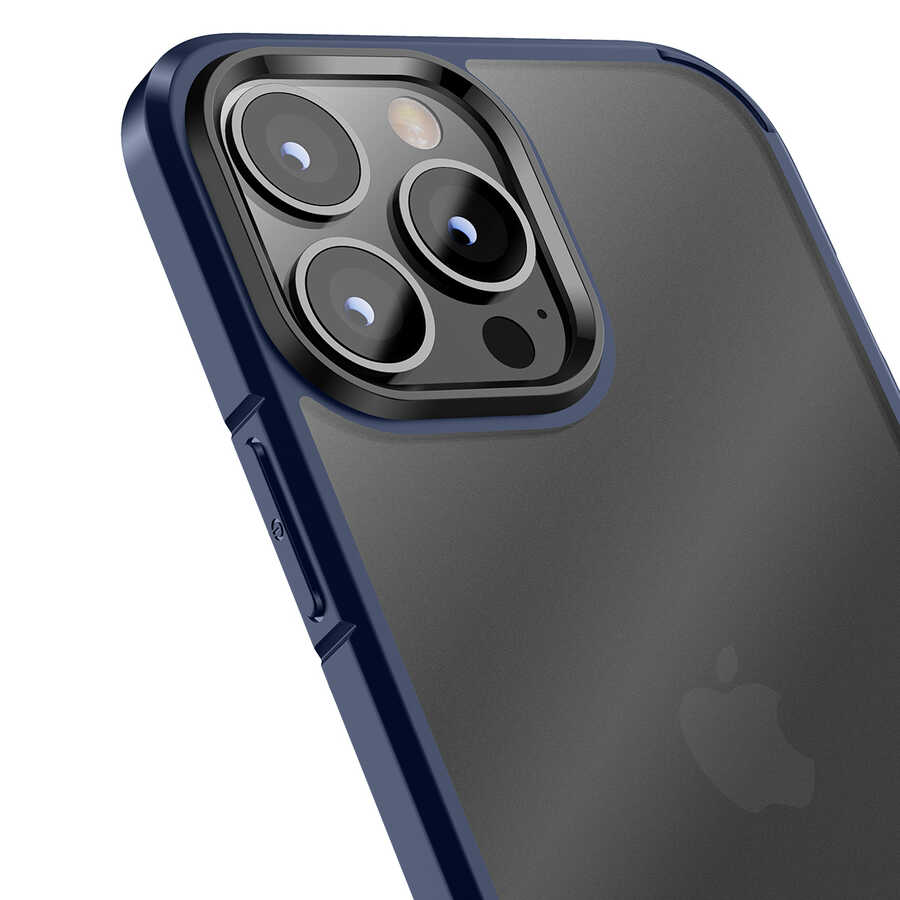 Apple iPhone 13 Pro Max Uyumlu Kılıf Wlons H-Bom Kapak - 7