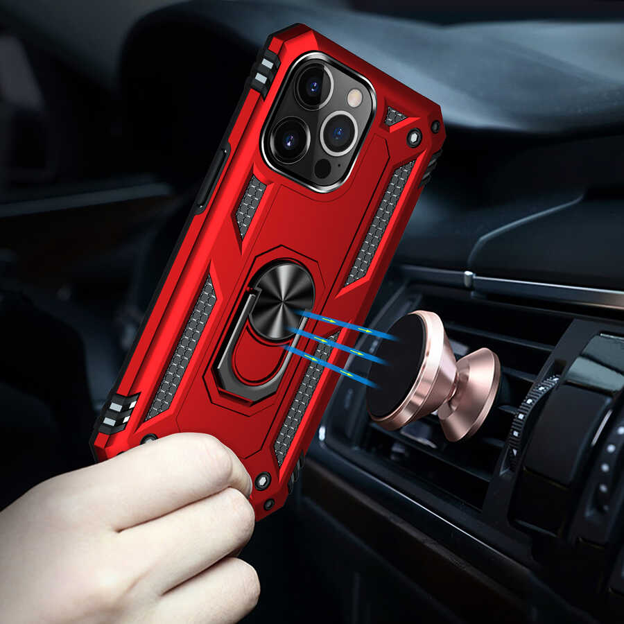 Apple iPhone 13 Pro Max Uyumlu Kılıf Zore Vega Kapak - 6