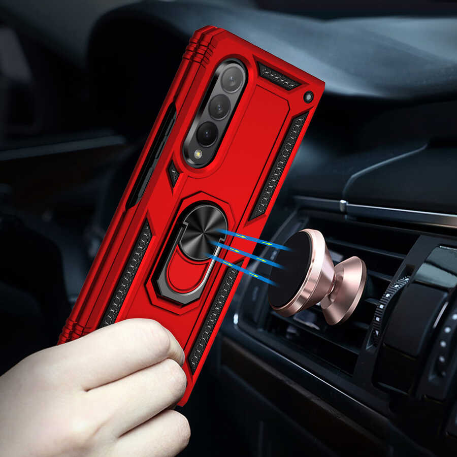 Samsung Galaxy Z Fold 3 Uyumlu Kılıf Zore Vega Kapak - 6