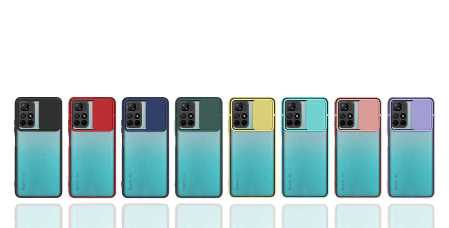 Xiaomi Poco M4 Pro 5G Uyumlu Kılıf Zore Lensi Kapak - 2
