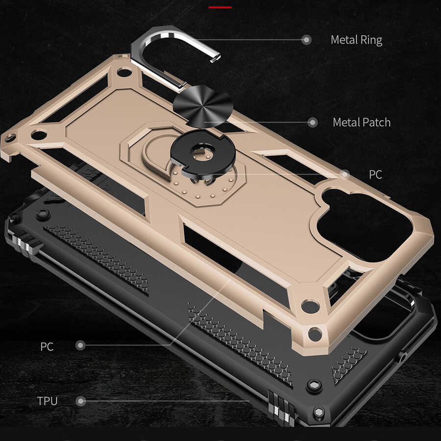 Samsung Galaxy M22 Uyumlu Kılıf Zore Vega Kapak - 4