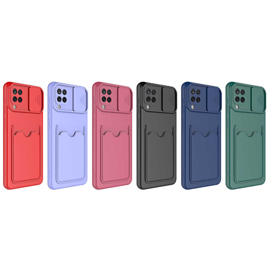 Samsung Galaxy M22 Uyumlu Kılıf ​Zore Kartix Kapak - 1