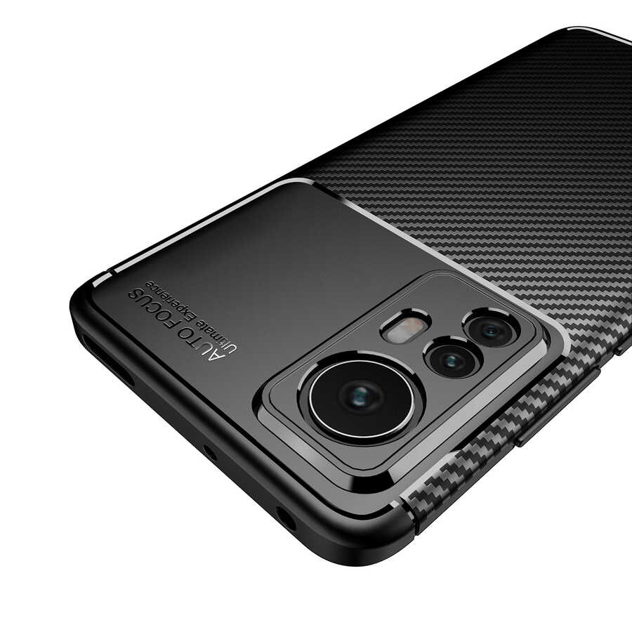 Xiaomi Mi 12 Uyumlu Kılıf Zore Negro Silikon Kapak - 4
