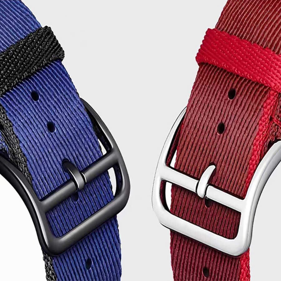 Apple Watch 38mm Uyumlu KRD-51 Hasır Kordon - 3