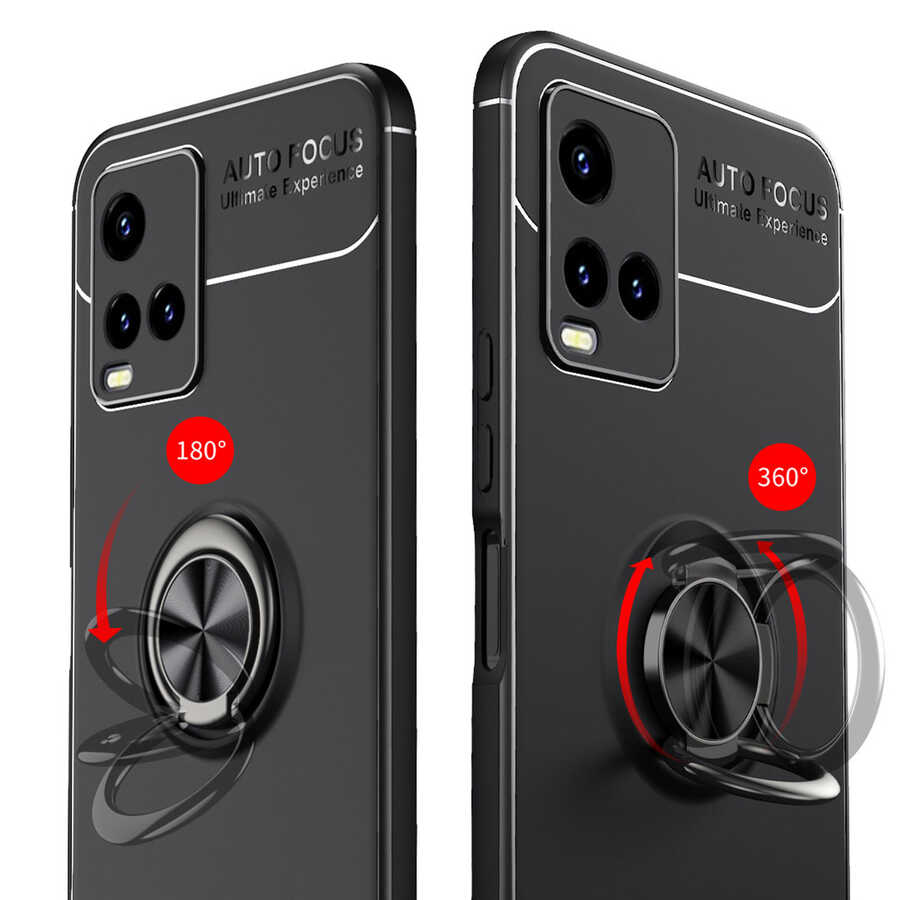 Vivo Y21S Uyumlu Kılıf Zore Ravel Silikon Kapak - 1