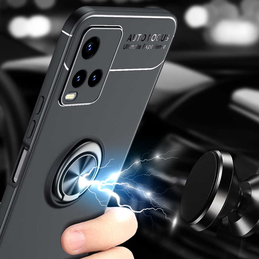 Vivo Y21S Uyumlu Kılıf Zore Ravel Silikon Kapak - 5