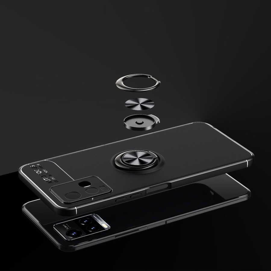 Vivo Y21S Uyumlu Kılıf Zore Ravel Silikon Kapak - 7