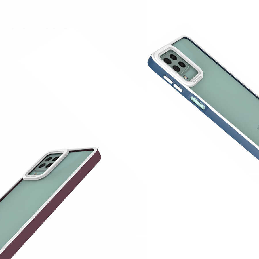 Samsung Galaxy M22 Uyumlu Kılıf Zore Mima Kapak - 2