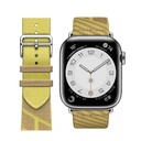 Apple Watch 7 45mm Uyumlu KRD-51 Hasır Kordon - 11