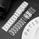 Huawei Watch GT 3 46mm Uyumlu Seramik Metal Kordon - 5