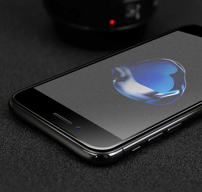 Apple iPhone SE 2022 Uyumlu Zore Anti-Dust Mat Privacy Temperli Ekran Koruyucu - 1