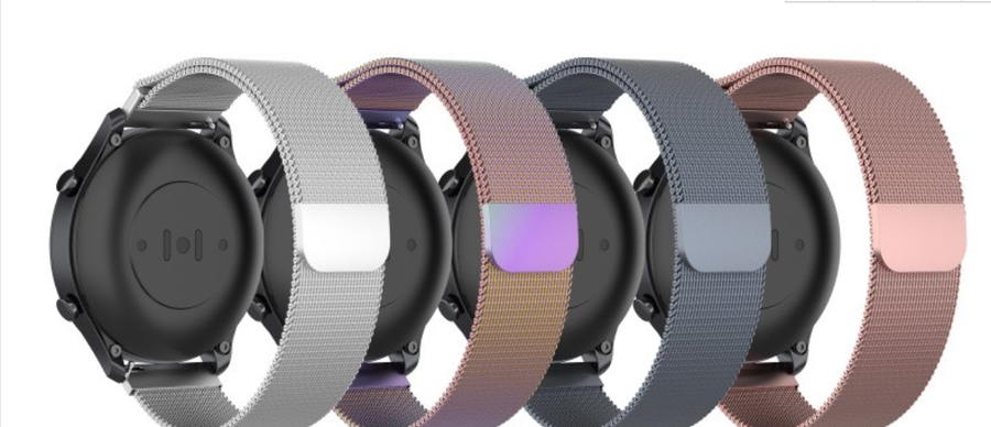 Huawei Watch GT 3 46mm Uyumlu KRD-12 Metal Kordon - 5
