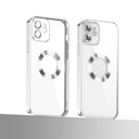 Apple iPhone 11 Uyumlu Kılıf Kamera Korumalı Logo Gösteren Zore Omega Kapak - 1