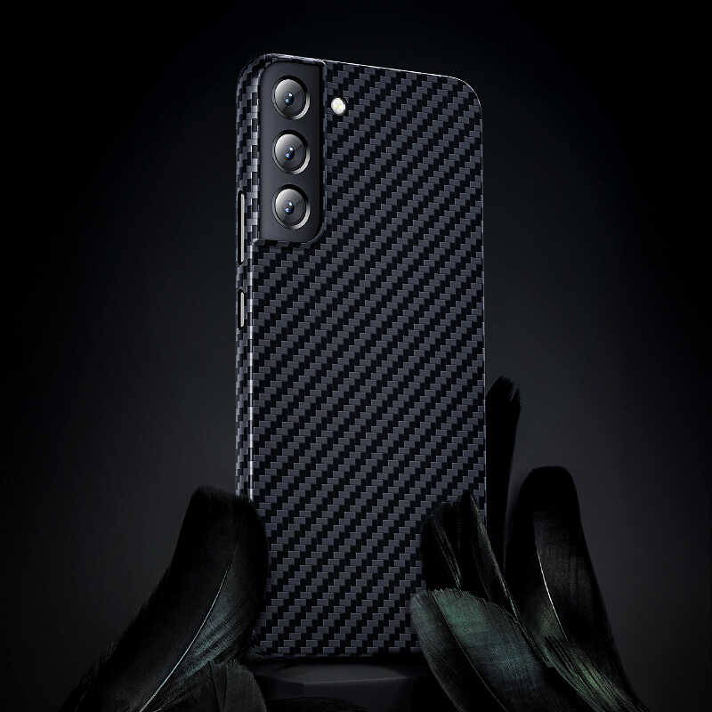 Samsung Galaxy S22 Uyumlu Kılıf Benks Kevlar Fiber Kapak - 1
