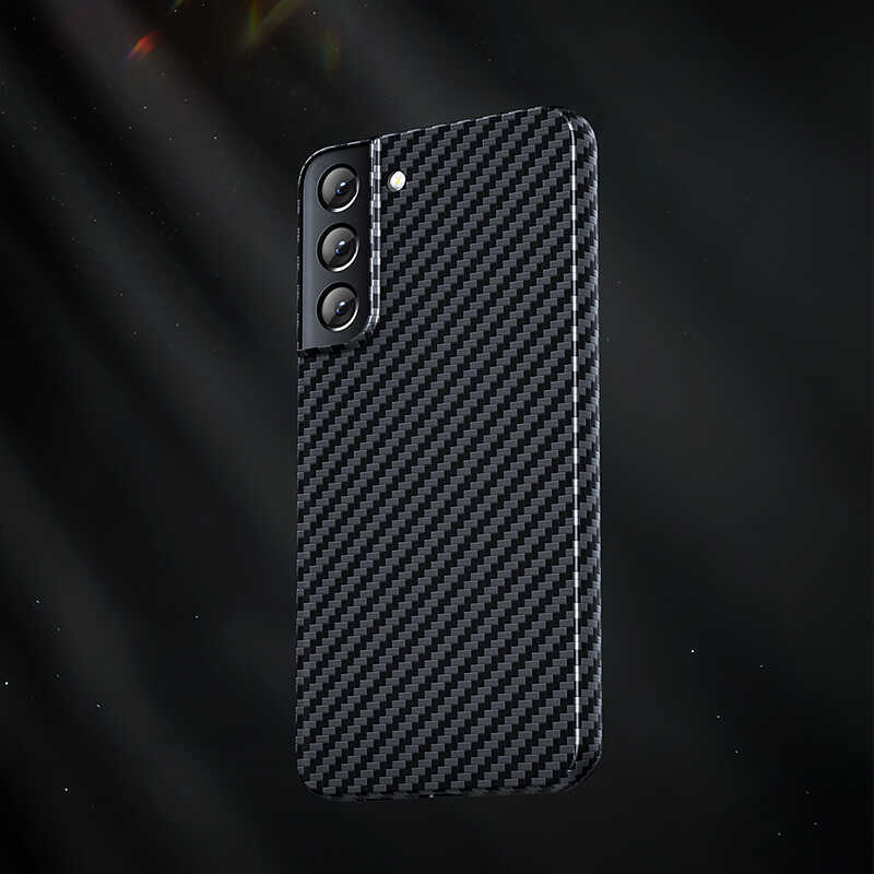 Samsung Galaxy S22 Uyumlu Kılıf Benks Kevlar Fiber Kapak - 6
