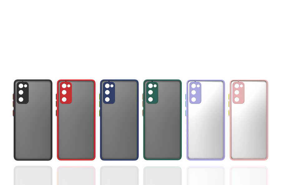 Samsung Galaxy S20 FE Uyumlu Kılıf Zore Hux Kapak - 1