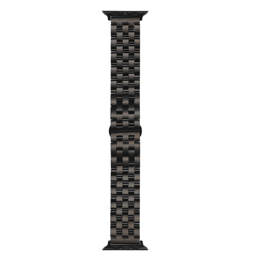 Apple Watch 44mm Uyumlu KRD-20 Metal Kordon - 3