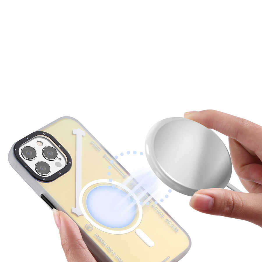 Apple iPhone 13 Pro Uyumlu Kılıf YoungKit Fashion Culture Time Serisi Kapak - 12