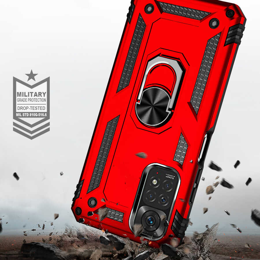 Xiaomi Redmi Note 11 Global Uyumlu Kılıf Zore Vega Kapak - 4