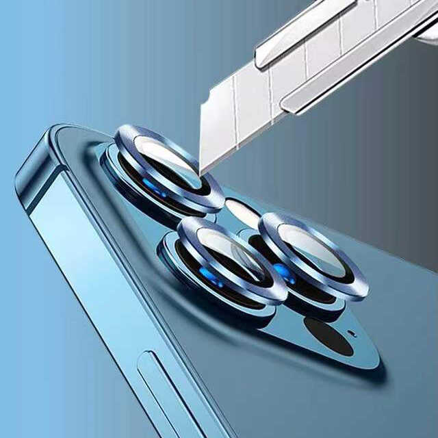 Apple iPhone 11 Pro Max Uyumlu Go Des Eagle Kamera Lens Koruyucu - 10