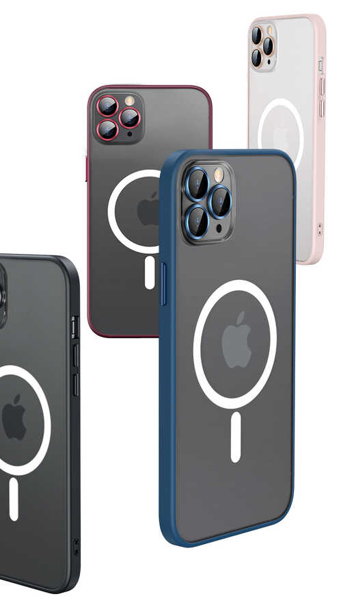 Apple iPhone 13 Pro Uyumlu Kılıf Zore Mokka Wireless Kapak - 2