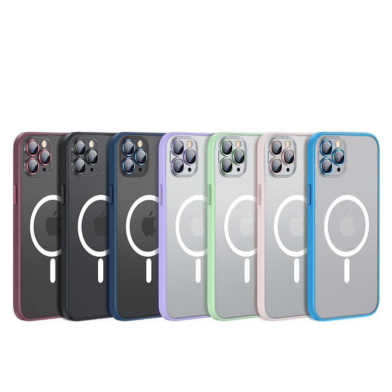 Apple iPhone 13 Pro Uyumlu Kılıf Zore Mokka Wireless Kapak - 10