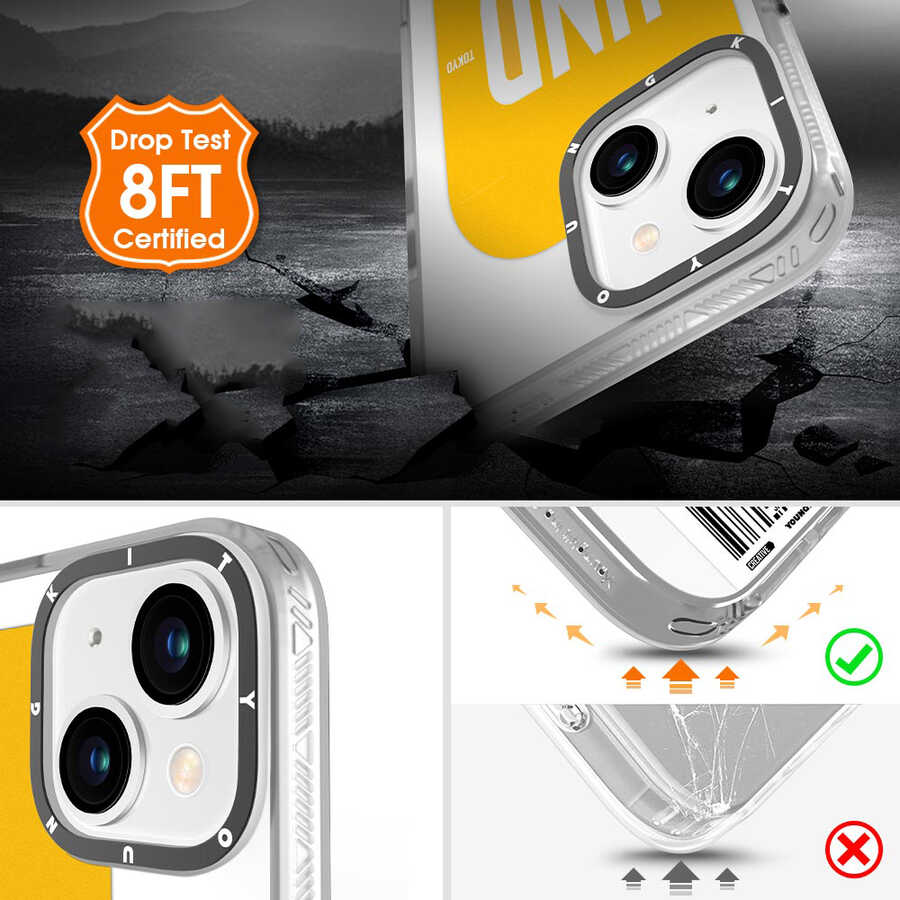 Apple iPhone 13 Uyumlu Kılıf YoungKit Any Time Trip Serisi Kapak - 2