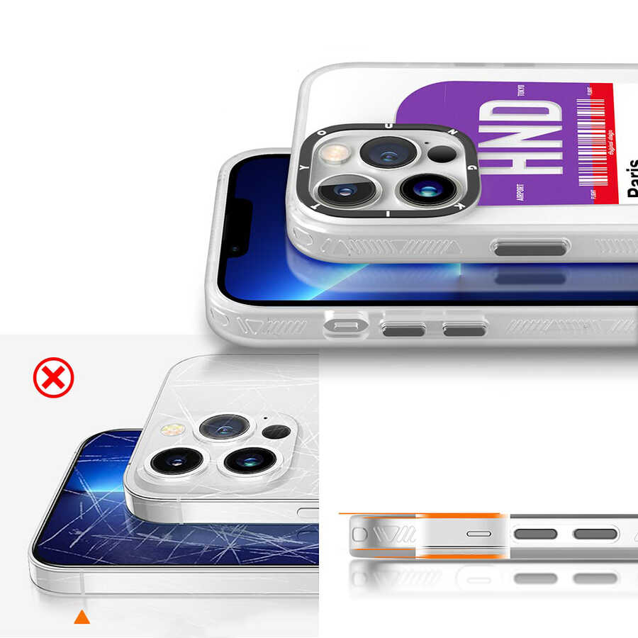 Apple iPhone 13 Pro Max Uyumlu Kılıf YoungKit Any Time Trip Serisi Kapak - 3