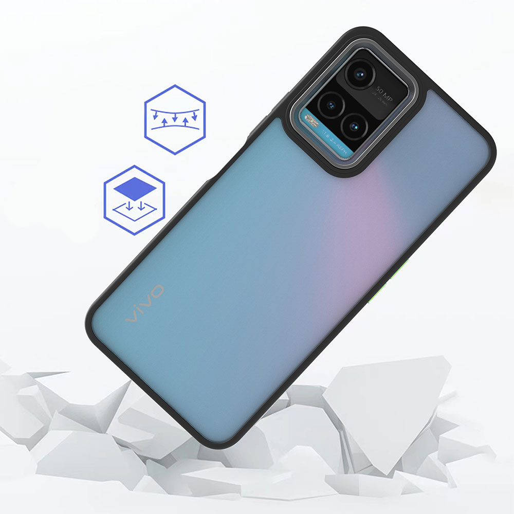 Vivo Y21S Uyumlu Kılıf Zore Flora Kapak - 2