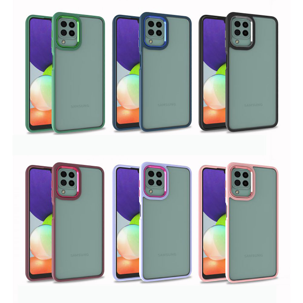 Samsung Galaxy M32 Uyumlu Kılıf Zore Flora Kapak - 2