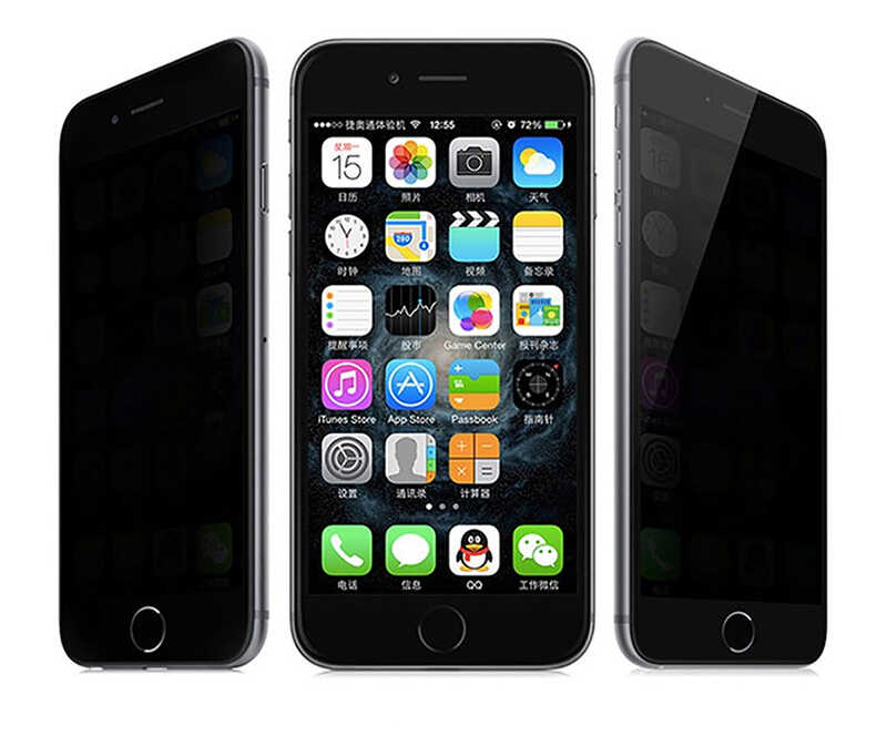 Apple iPhone 8 Uyumlu Davin 5D Privacy Cam Ekran Koruyucu - 2