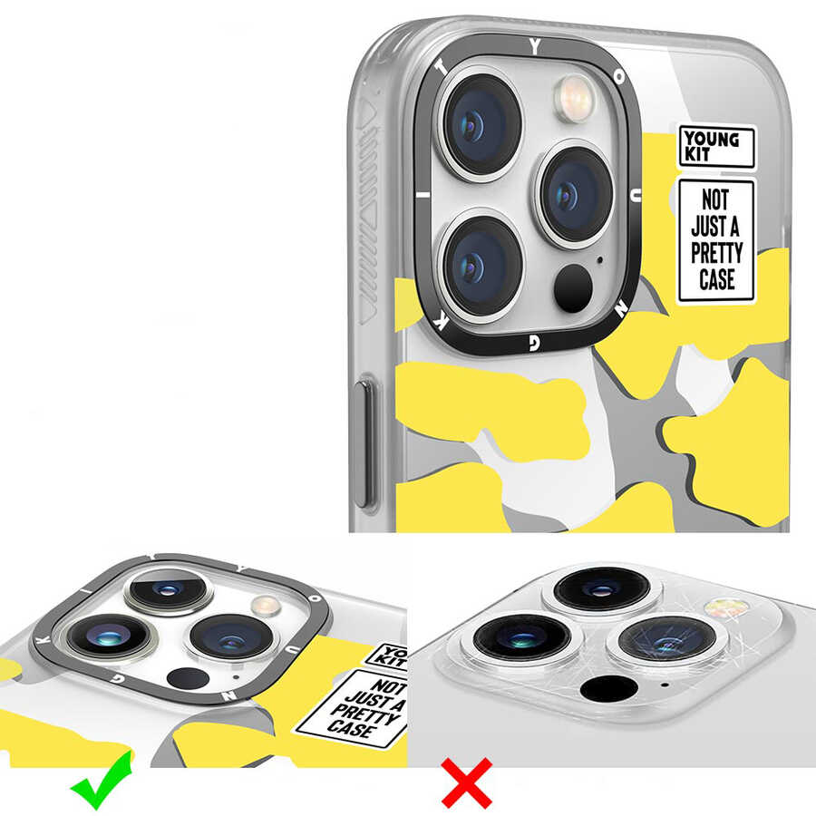 Apple iPhone 13 Pro Uyumlu Kılıf YoungKit Kamuflaj Serisi Kapak - 5