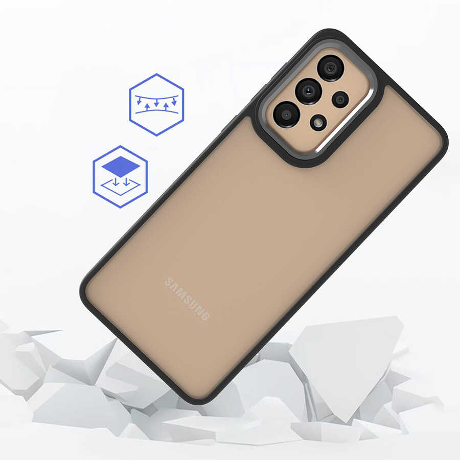 Samsung Galaxy A52 Uyumlu Kılıf Zore Flora Kapak - 1