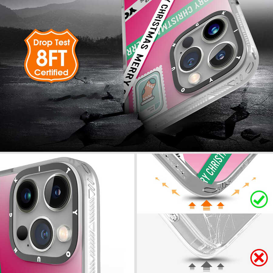 Apple iPhone 13 Pro Uyumlu Kılıf YoungKit Holiday Serisi Kapak - 1