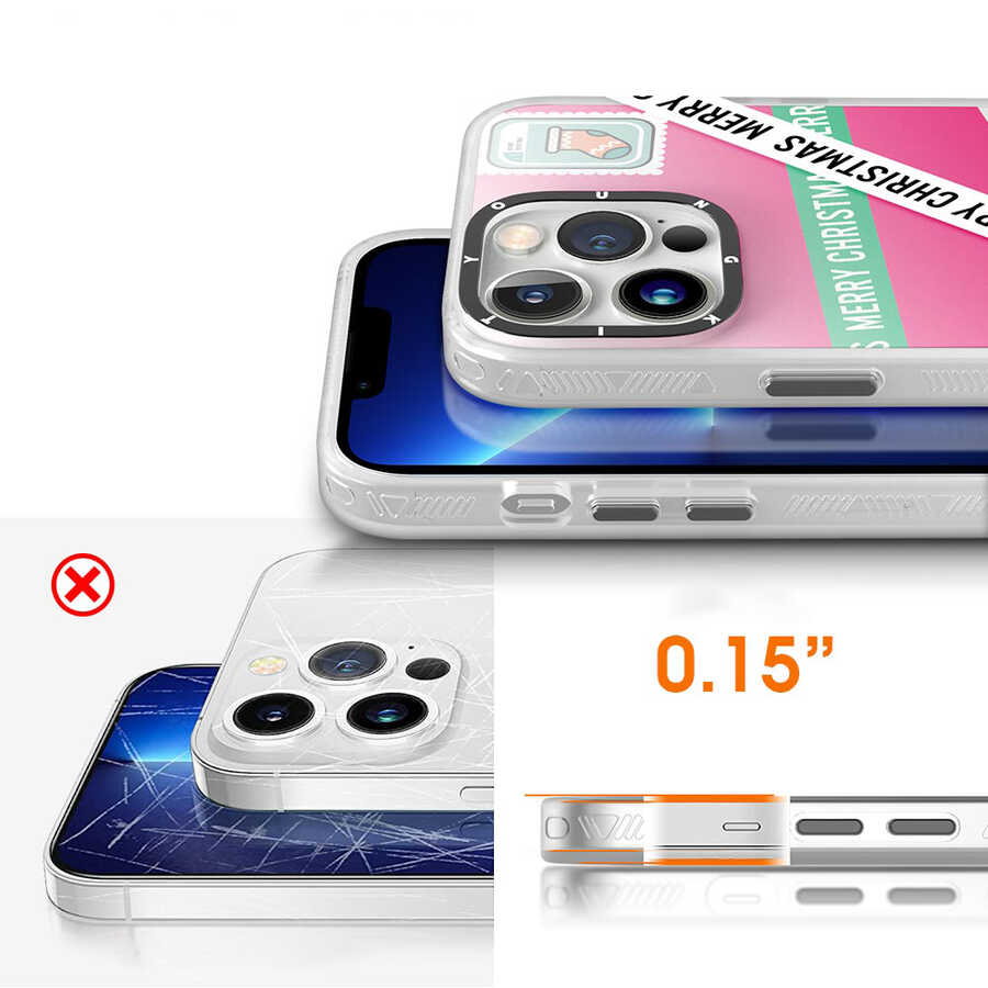 Apple iPhone 13 Pro Uyumlu Kılıf YoungKit Holiday Serisi Kapak - 2